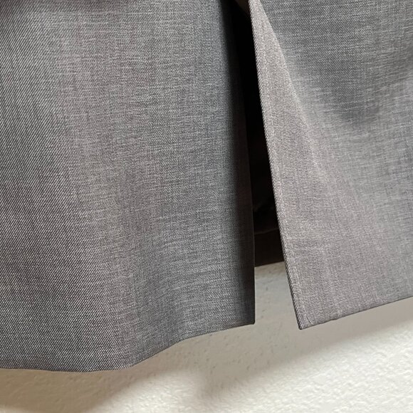 Kasper Charcoal Pencil Skirt - Picture 7 of 11